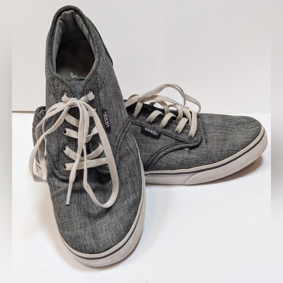 Vans Atwood low top sneakers women's 7.5 gray - Picture 1 of 11